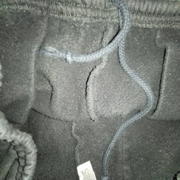 VTG 90's Women's Black Embellished Angel Wings Jogger Sz S Whimsygoth Streetwear - Picture 8 of 12